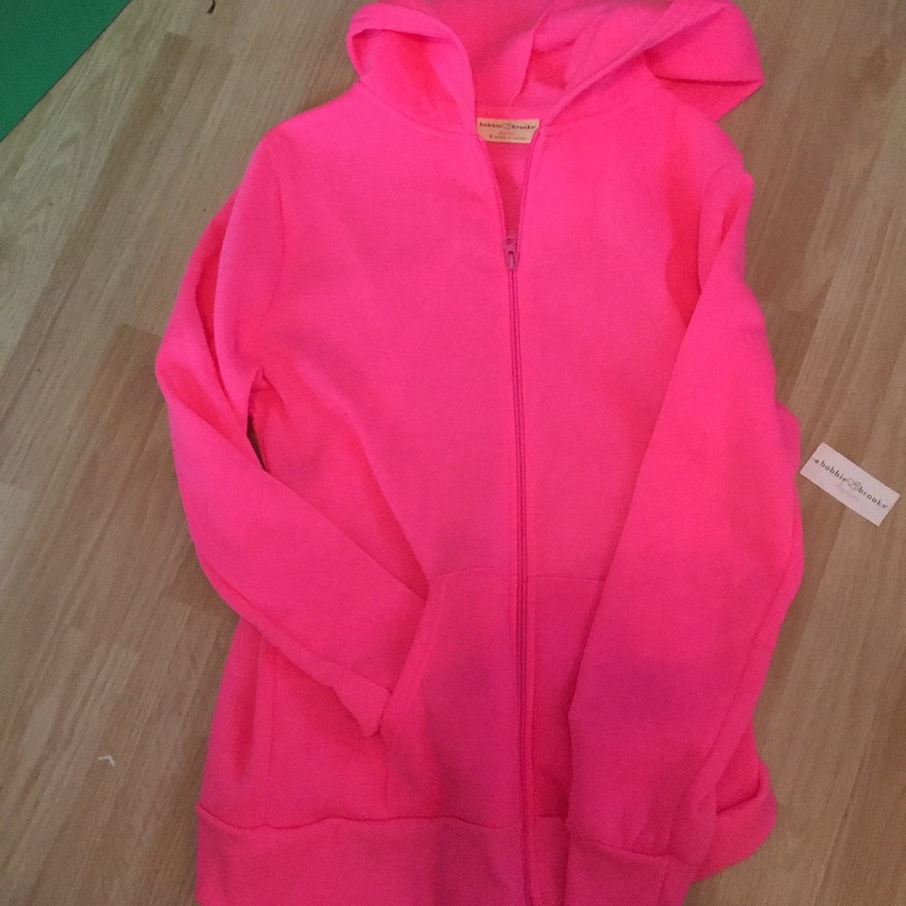 BRAND NEW! Hot Pink hoodie